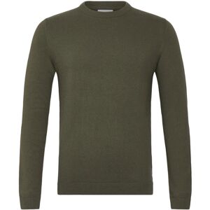Lindbergh 100% Recycle Knit Round Neck M Green M Lindbergh 100% Recycle Knit Round Neck M Green M