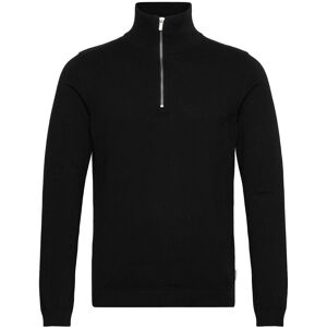 Lindbergh 100% Recycle Knit Half Zip M Black M Lindbergh 100% Recycle Knit Half Zip M Black M