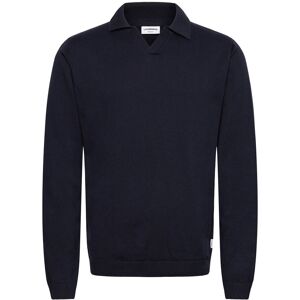 Lindbergh Splitneck Recycled Yarn Knit XXL Navy XXL Lindbergh Splitneck Recycled Yarn Knit XXL Navy XXL
