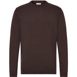Lindbergh O Neck Recycled Yarn Knit M Brown M Lindbergh O Neck Recycled Yarn Knit M Brown M