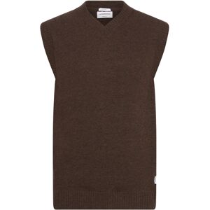 Lindbergh Lambswool V-Neck Slipover M Brown M Lindbergh Lambswool V-Neck Slipover M Brown M