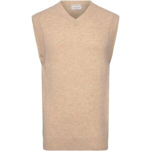 Lindbergh Lambswool V-Neck Slipover M Beige M Lindbergh Lambswool V-Neck Slipover M Beige M