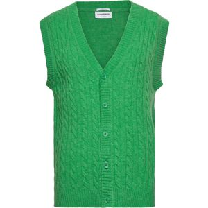 Lindbergh Lambswool Button Slipover M Green M Lindbergh Lambswool Button Slipover M Green M