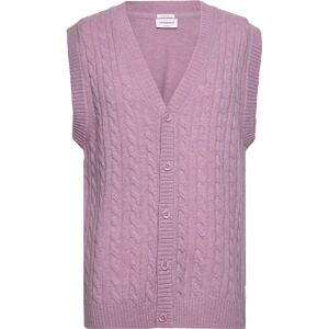 Lindbergh Lambswool Button Slipover M Pink M Lindbergh Lambswool Button Slipover M Pink M