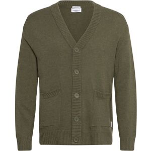 Lindbergh Lambswool Button Cardigan M Khaki M Lindbergh Lambswool Button Cardigan M Khaki M