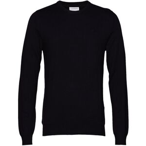 Lindbergh Ecovero L/S O-Neck Knit XXXL Black XXXL Lindbergh Ecovero L/S O-Neck Knit XXXL Black XXXL