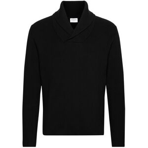 Lindbergh Shawl Collar Rib Knit XL Black XL Lindbergh Shawl Collar Rib Knit XL Black XL