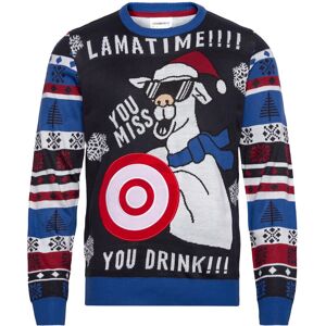 Lindbergh Interactive Xmas Knit S Navy S Lindbergh Interactive Xmas Knit S Navy S