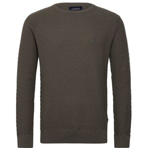 Lindbergh Cable Knit Jumper M Khaki M Lindbergh Cable Knit Jumper M Khaki M