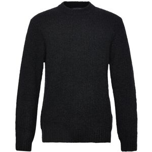 Lindbergh Structure Knit Jumper M Black M Lindbergh Structure Knit Jumper M Black M