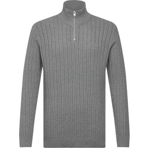 Lindbergh Recycle Structure Knit 1/2 Ziprecycle Structure Knit 1/2 Zip M Grey M Lindbergh Recycle Structure Knit 1/2 Ziprecycle Structure Knit 1/2 Zip M Grey M