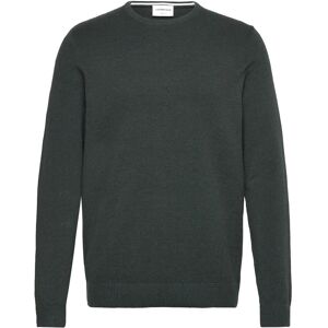 Lindbergh Structure O-Neck Knit XXL Green XXL Lindbergh Structure O-Neck Knit XXL Green XXL