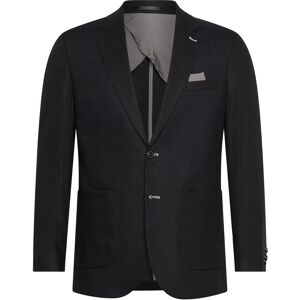 Lindbergh Black Half Lined Linen Blazer 52 Black 52 Lindbergh Black Half Lined Linen Blazer 52 Black 52