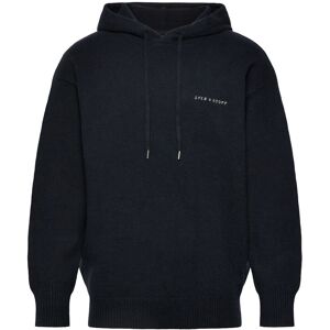 Scott Script Knitted Hoodie S Black S Scott Script Knitted Hoodie S Black S