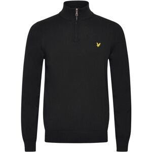 Scott Cotton Quarter Zip Jumper S Black S Scott Cotton Quarter Zip Jumper S Black S