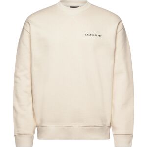 Scott Script Brushback Crew Neck Sweatshirt XL Cream XL Scott Script Brushback Crew Neck Sweatshirt XL Cream XL