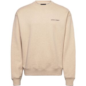 Scott Script Heavyweight Loopback Crew Neck Sweatshirt M Cream M Scott Script Heavyweight Loopback Crew Neck Sweatshirt M Cream M