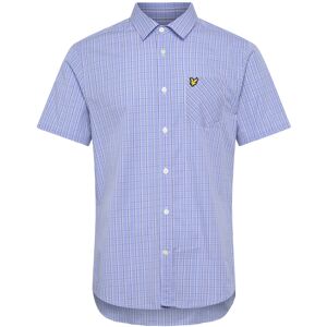 Scott Short Sleeve Grid Check Shirt XL Blue XL Scott Short Sleeve Grid Check Shirt XL Blue XL