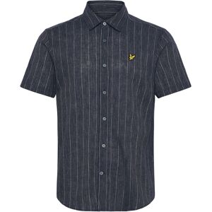 Scott Short Sleeve Ticking Stripe Shirt S Navy S Scott Short Sleeve Ticking Stripe Shirt S Navy S