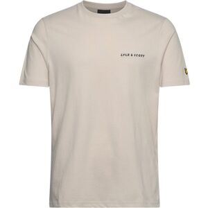 Scott Embroidered T-Shirt XXL Beige XXL Scott Embroidered T-Shirt XXL Beige XXL