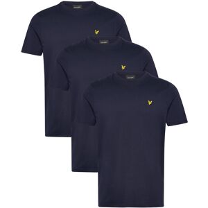 Scott 3-Pack Plain T-Shirt S Navy S Scott 3-Pack Plain T-Shirt S Navy S