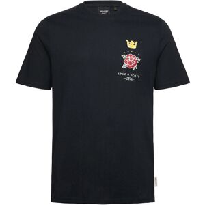 Scott Rose And Crown Graphic T-Shirt S Navy S Scott Rose And Crown Graphic T-Shirt S Navy S