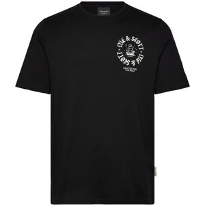 Scott Ship Insignia Graphic T-Shirt S Black S Scott Ship Insignia Graphic T-Shirt S Black S