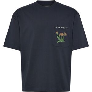 Scott Floral Embroidered T-Shirt M Navy M Scott Floral Embroidered T-Shirt M Navy M