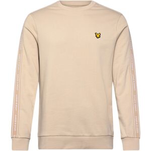 Scott Jacquard Tape Crew Neck M Beige M Scott Jacquard Tape Crew Neck M Beige M