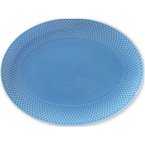 Lyngby Porcelæn Rhombe Ovalt Serveringsfat Lyngby Porcelæn Rhombe Ovalt Serveringsfat