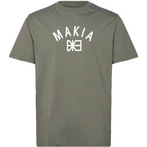 Makia Port T-Shirt S Khaki S Makia Port T-Shirt S Khaki S