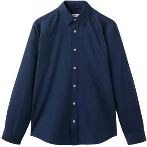 Mango 100% Cotton Oxford Shirt S Navy S Mango 100% Cotton Oxford Shirt S Navy S