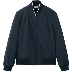 Mango Lightweight Water-Repellent Bomber Jacket L Navy L Mango Lightweight Water-Repellent Bomber Jacket L Navy L