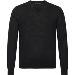 Mango 100% Merino Wool V-Neck Sweater S Black S Mango 100% Merino Wool V-Neck Sweater S Black S
