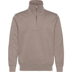 Mango Regular-Fit Zip-Neck Sweatshirt XXL Brown XXL Mango Regular-Fit Zip-Neck Sweatshirt XXL Brown XXL