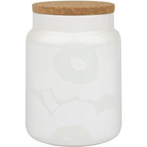 Marimekko Unikko Jar 1,2L 1.2 L White 1.2 L Marimekko Unikko Jar 1,2L 1.2 L White 1.2 L