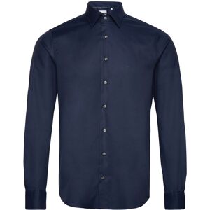 Michael Kors 2Ply Stretch Twill Slim Fit Shirt 38 Navy 38 Michael Kors 2Ply Stretch Twill Slim Fit Shirt 38 Navy 38