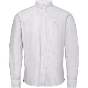 Morris Douglas Stripe Shirt-Slim Fit XXXL Brown XXXL Morris Douglas Stripe Shirt-Slim Fit XXXL Brown XXXL