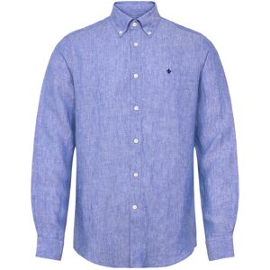 Morris Douglas Linen Shirt-Classic Fit M Blue M Morris Douglas Linen Shirt-Classic Fit M Blue M