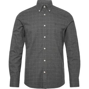 Morris Flannel Overcheck Shirt-Slim Fit XS Grey XS Morris Flannel Overcheck Shirt-Slim Fit XS Grey XS
