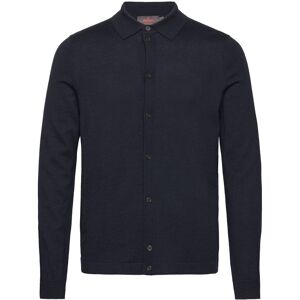 Morris Merino Knitted Shirt XXXL Blue XXXL Morris Merino Knitted Shirt XXXL Blue XXXL