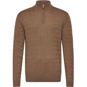 Morris Merino Cable John Zip XXL Brown XXL Morris Merino Cable John Zip XXL Brown XXL