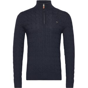 Morris Merino Cable John Zip S Navy S Morris Merino Cable John Zip S Navy S