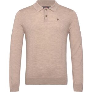 Morris Merino Polo Knit M Beige M Morris Merino Polo Knit M Beige M