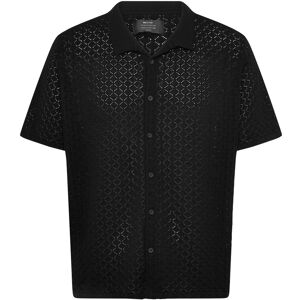 NEUW Cave Lace Knit Shirt Black M Black M NEUW Cave Lace Knit Shirt Black M Black M