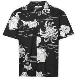 NEUW Sativa Print Ss Shirt Military L Black L NEUW Sativa Print Ss Shirt Military L Black L
