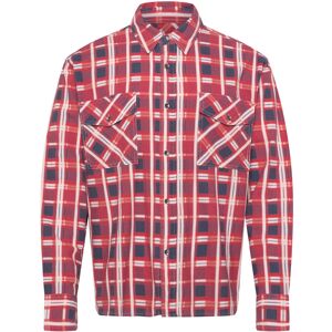 NEUW Printed Check Utility Shirtcarmine S Red S NEUW Printed Check Utility Shirtcarmine S Red S