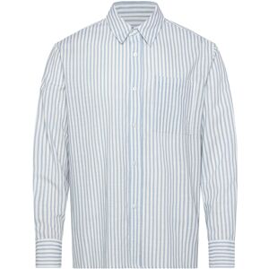 NEUW Blurred Stripe Ls Shirt Oxford Blue XL Blue XL NEUW Blurred Stripe Ls Shirt Oxford Blue XL Blue XL