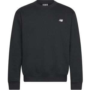 New Balance Linear Graphic Fleece Crew S Black S New Balance Linear Graphic Fleece Crew S Black S