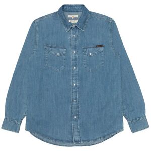 Nudie Jeans Gunnar Light Used Denim Shirt Light Blue X S Blue X S Nudie Jeans Gunnar Light Used Denim Shirt Light Blue X S Blue X S